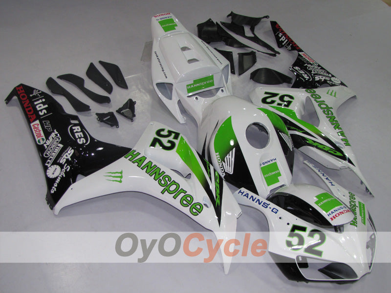 Kit carene a iniezione per CBR1000RR 06-07 - Bianco, Nero - HANN Spree #OYO87902852 Immagine principale del prodotto