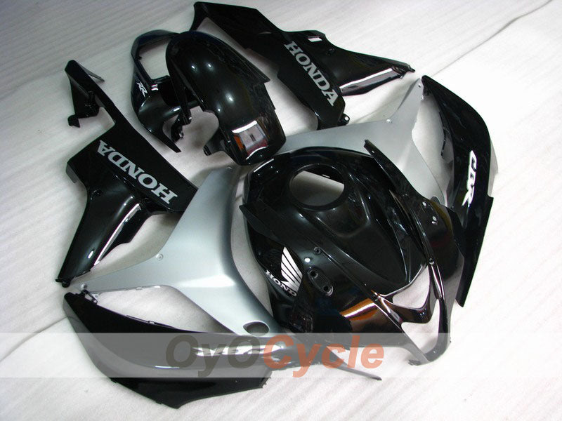 Kit carene a iniezione per CBR600RR 07-08 - Nero, Argento - Stile originale #OYO87900417 Immagine principale del prodotto