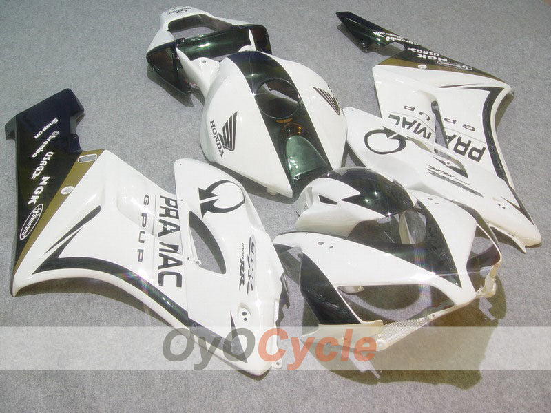 Kit carene a iniezione per CBR1000RR 04-05 - Bianco, Nero - PRAMAC #OYO87900525 Immagine principale del prodotto