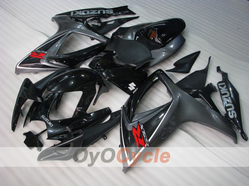 Kit carene a iniezione per GSX R600 06-07 - Nero, Grigio - Stile originale #OYO87901580 Immagine principale del prodotto