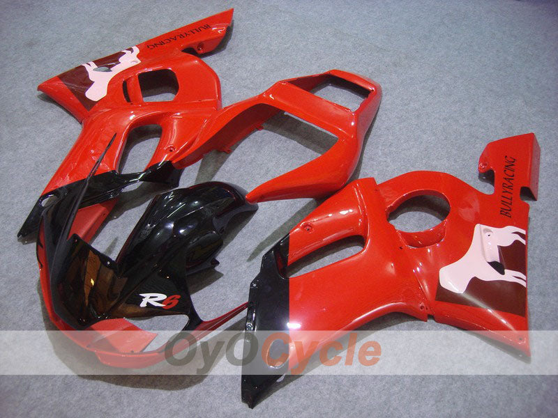 Kit carene a iniezione per YZF-R6 98-02 - Rosso, Nero - Stile di fabbrica #OYO87901007 Immagine principale del prodotto