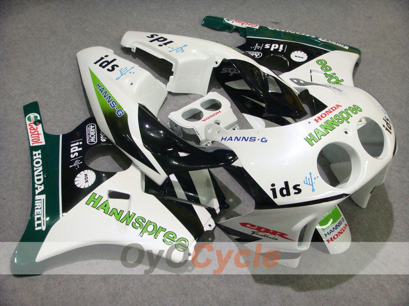 Kit carenatura a iniezione per CBR250RR 90-94 - Bianco, Nero - HANN Spree #OYO87902951 Immagine principale del prodotto