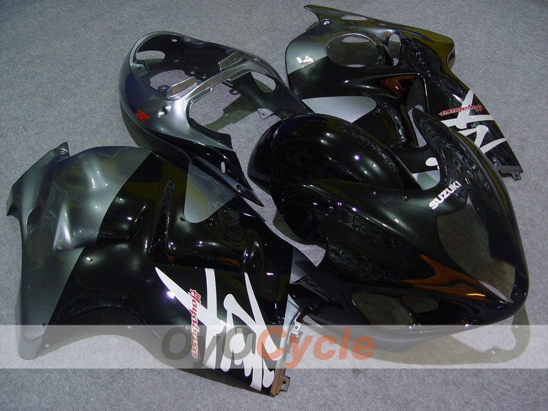 Kit carene a iniezione per GSXR1300 Hayabusa del 99-07 - Nero, Grigio - Stile originale #OYO87902675 Immagine principale del prodotto