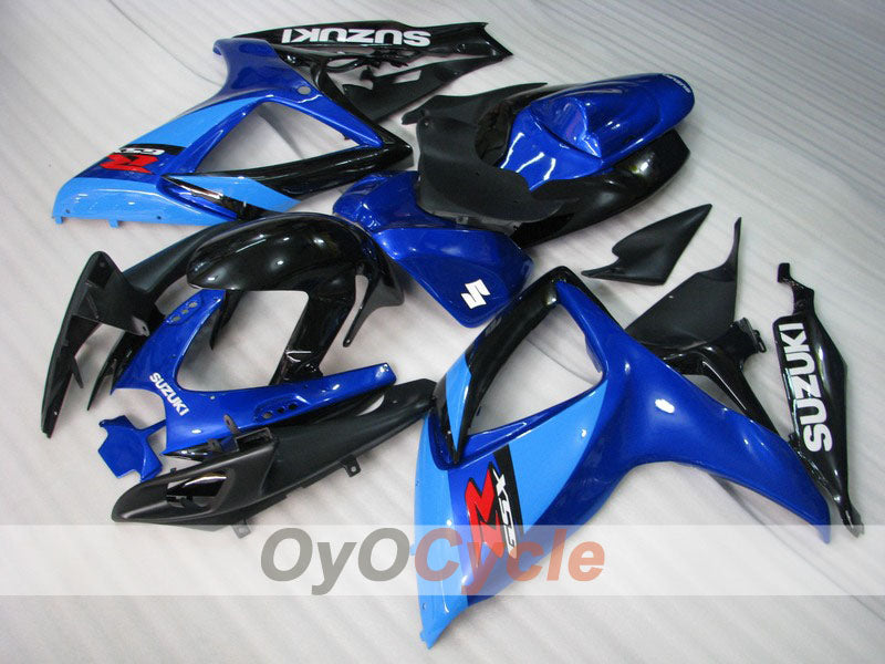 Kit carene a iniezione per GSX R750 06-07 - Blu, Nero - Stile di fabbrica #OYO87901345 Immagine principale del prodotto