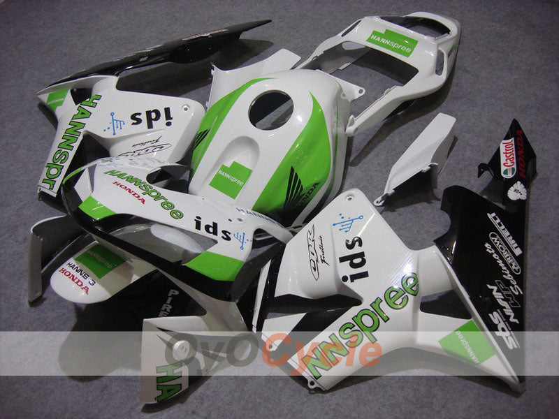 Kit carene a iniezione per CBR600RR 03-04 - Bianco, Nero - HANN Spree #OYO87902523 Immagine principale del prodotto