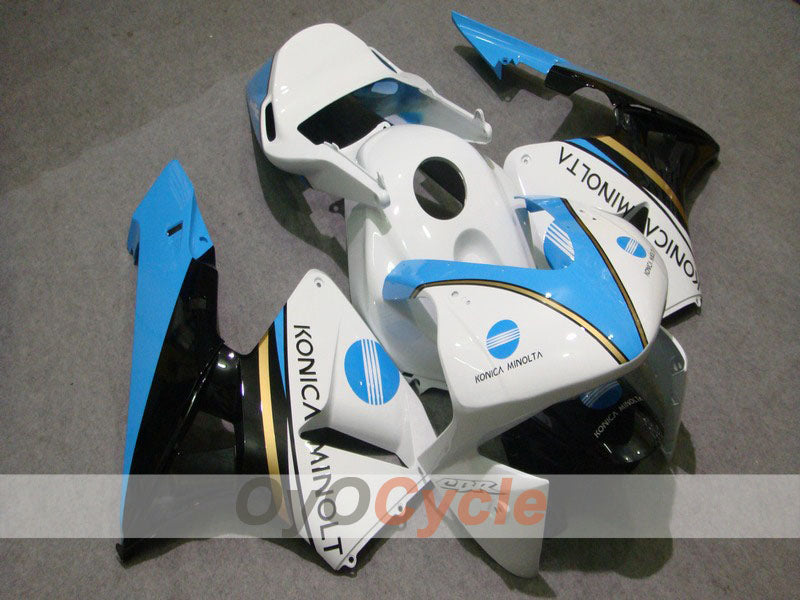 Kit carene a iniezione per CBR600RR 03-04 - Bianco, Nero - Konica Minolta #OYO87902528 Immagine principale del prodotto