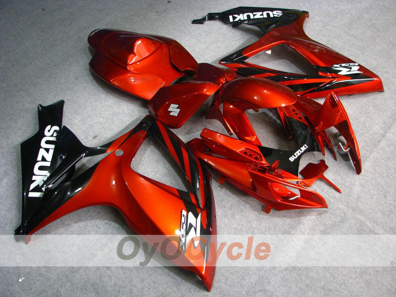 Carenatura a iniezione per GSX R750 anni 06-07 - Rosso, Nero - Stile di Fabbrica #OYO87901346 Immagine principale del prodotto
