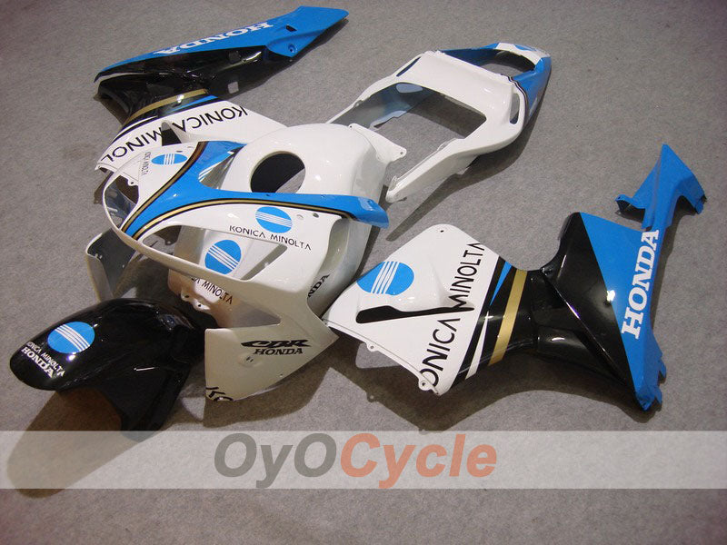 Carenatura a iniezione per CBR600RR 03-04 - Bianco, Nero - Konica Minolta #OYO87902529 Immagine principale del prodotto
