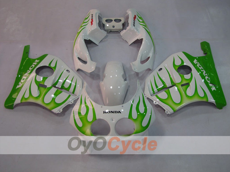 Kit carenatura a iniezione per CBR250RR 90-94 - Verde, Bianco - Fiamma #OYO87902947 Immagine secondaria del prodotto
