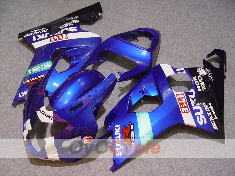 Carene ad iniezione per GSX R750 04-05 - Blu, Bianco - DUNLOP #OYO87901248 Immagine principale del prodotto