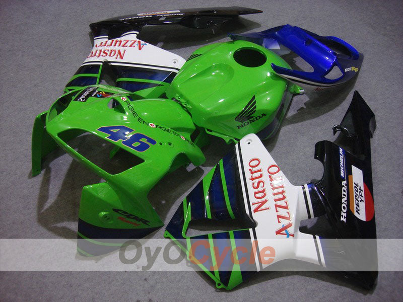 Kit carene a iniezione per CBR600RR 05-06 - Verde, Nero - MICHELIN, Nastro Azzurro #OYO87900274 Immagine principale del prodotto