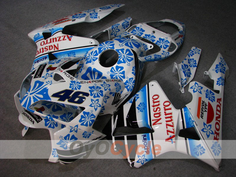Carena a iniezione per CBR600RR anni 05-06 - Blu, Bianco - Nastro Azzurro #OYO87900275 Immagine principale del prodotto