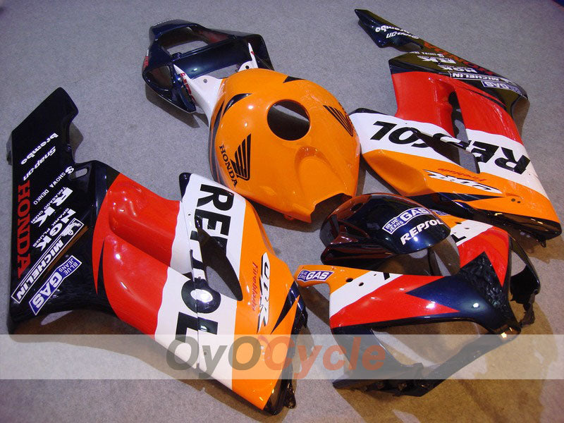 Kit carene a iniezione per CBR1000RR 04-05 - Rosso, Arancione - Repsol #OYO87900535 Immagine principale del prodotto