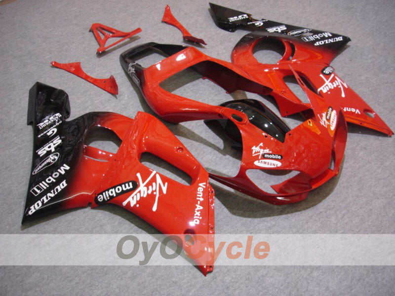 Kit carene a iniezione per YZF-R6 98-02 - Rosso, Nero - DUNLOP #OYO87900983 Immagine principale del prodotto