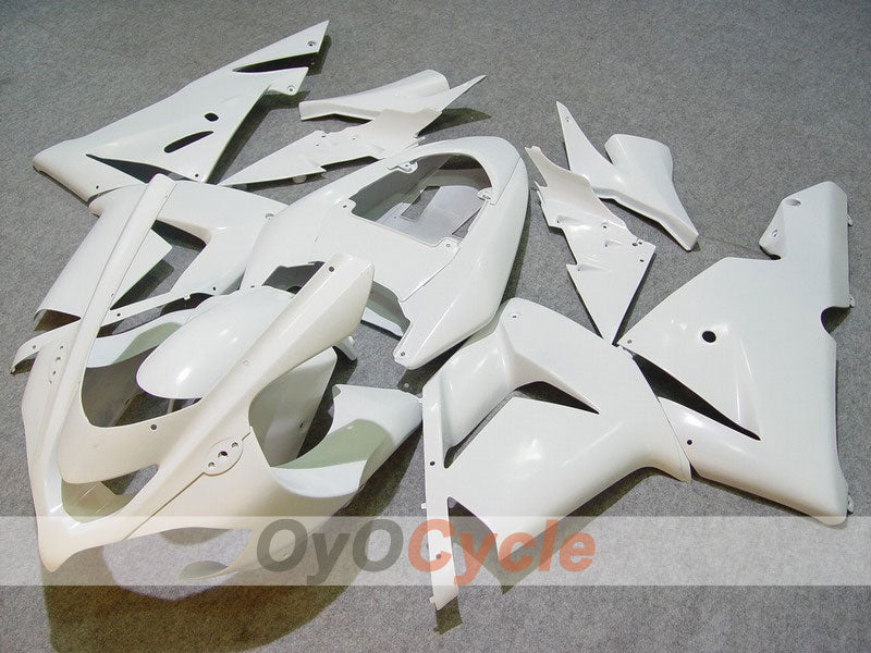 Kit carenatura a iniezione per NINJA ZX-10R 04-05 - Bianco, Nero - Stile fabbrica #OYO87901514 Immagine principale del prodotto