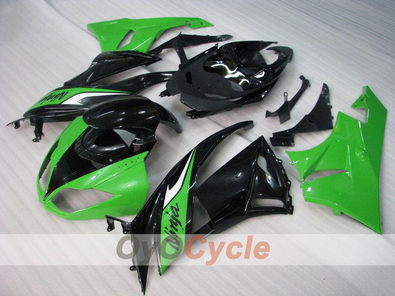 Kit carene a iniezione per NINJA ZX-6R 09-12 - Verde, Nero - Stile Factory #OYO87901984 Immagine principale del prodotto