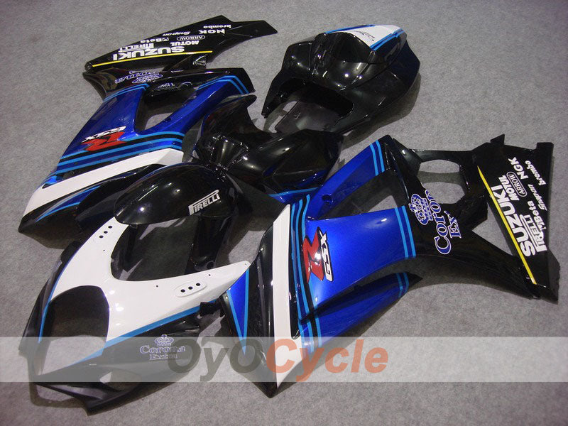 Kit carene a iniezione per GSX R1000 07-08 - Blu, Nero - Corona, MOTUL #OYO87902075 Immagine principale del prodotto