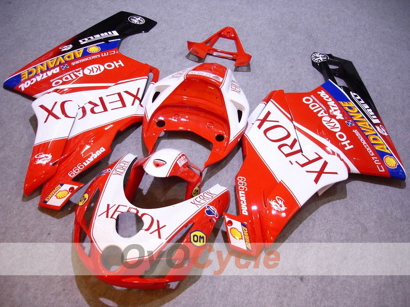 Kit Carene a Iniezione per Ducati 999 03-04 - Arancio, Bianco - Xerox #OYO87902364 Immagine principale del prodotto