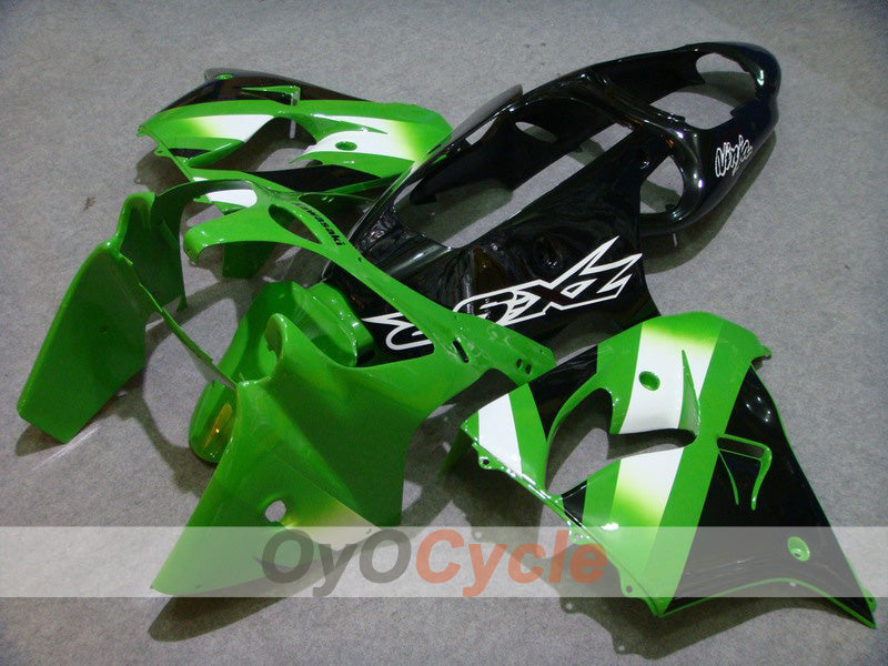 Kit carene per NINJA ZX-9R 00-01 - Verde, Nero - Stile di Fabbrica #OYO87903040 Immagine principale del prodotto