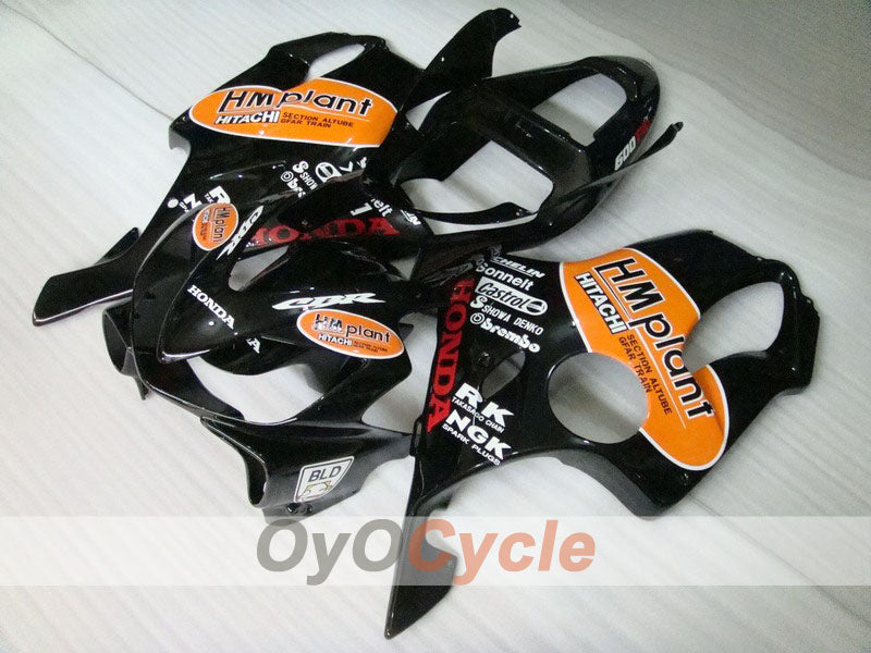 Kit carenatura a iniezione per CBR600F4i 01-03 - Arancione, Nero - Castrol #OYO87900157 Immagine principale del prodotto