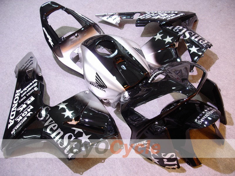 Kit carene stampate a iniezione per CBR600RR 05-06 - Nero, Argento - SevenStars #OYO87900348 Immagine principale del prodotto