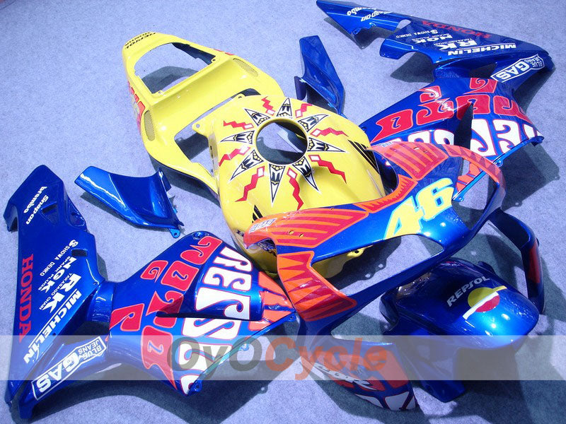 Kit Carene a Iniezione per CBR600RR 03-04 - Giallo, Blu - Rossi #OYO87902543 Immagine principale del prodotto