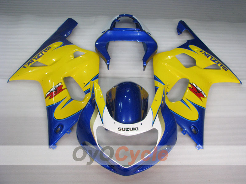 Kit carene a iniezione per GSX R600 01-03 - Giallo, Blu - Stile di fabbrica #OYO87905092 Immagine secondaria del prodotto