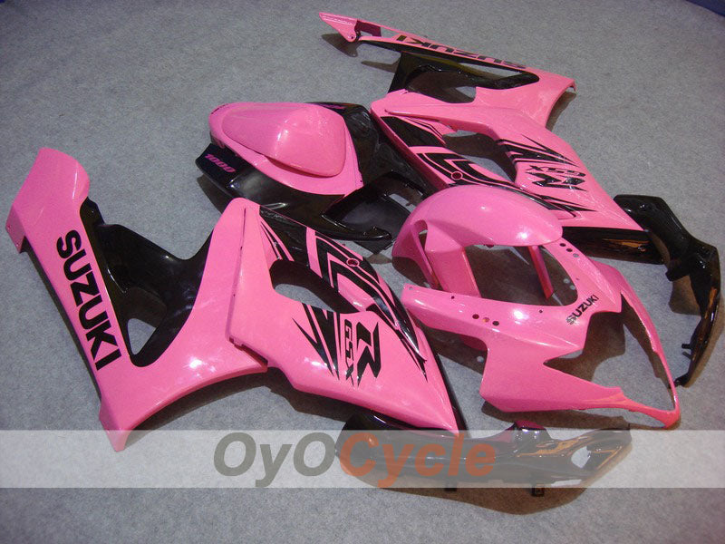 Carenatura a iniezione per GSX R1000 05-06 - Nero, Rosa - Stile di fabbrica #OYO87902017 Immagine principale del prodotto