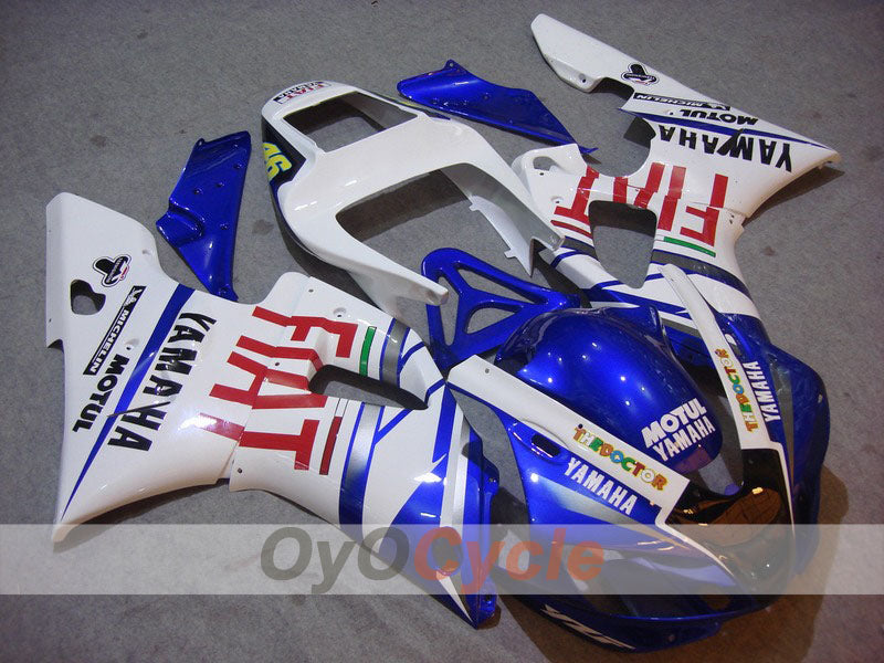 Kit carene a iniezione per YZF-R1 98-99 - Blu, Bianco - FIAT, MICHELIN, MOTUL #OYO87900737 Immagine principale del prodotto