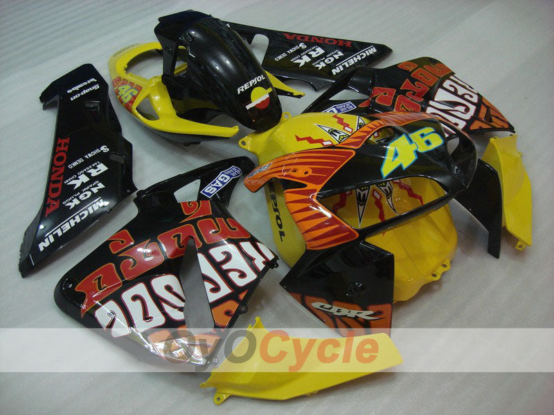 Kit carene a iniezione per CBR600RR 05-06 - Giallo, Nero - MICHELIN, RK, Rossi #OYO87900341 Immagine principale del prodotto