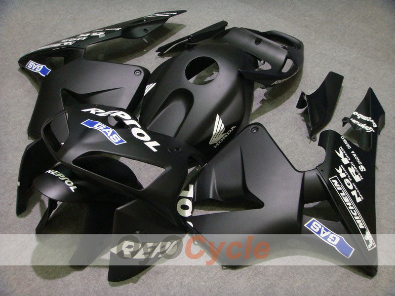 Kit carene a iniezione per CBR600RR 05-06 - Nero, opaco - Repsol #OYO87900337 Immagine principale del prodotto