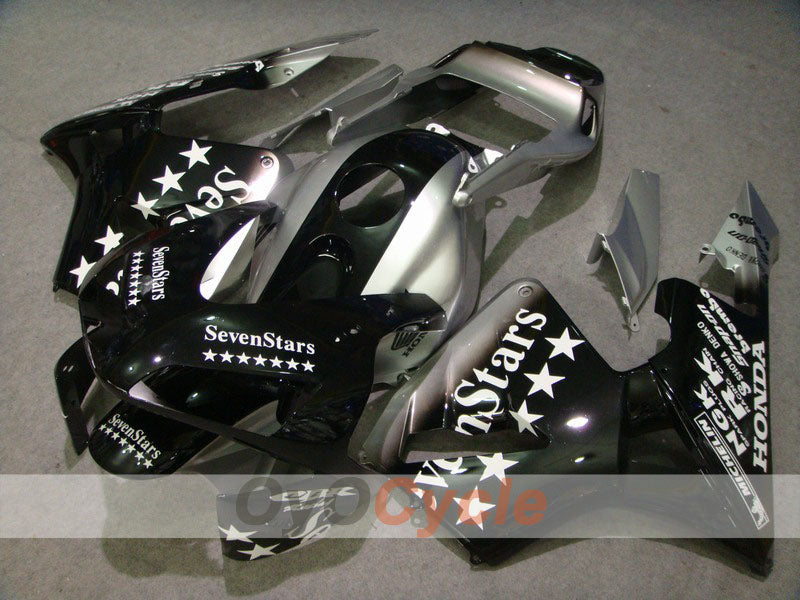 Kit carene a iniezione per CBR600RR 03-04 - Nero, Argento - SevenStars #OYO87902550 Immagine principale del prodotto