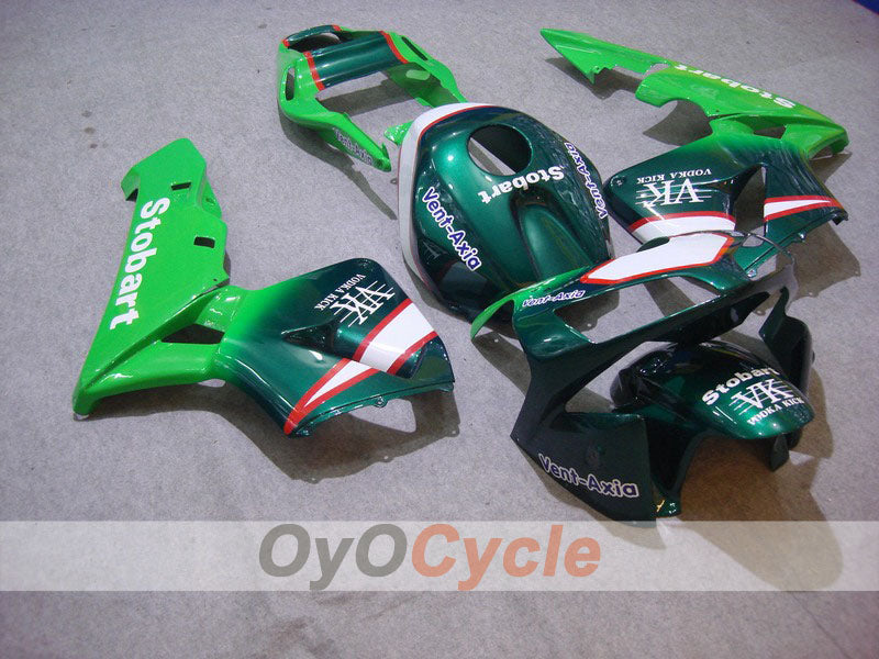 Kit carene a iniezione per CBR600RR 03-04 - Verde - Stobart #OYO87902562 Immagine principale del prodotto