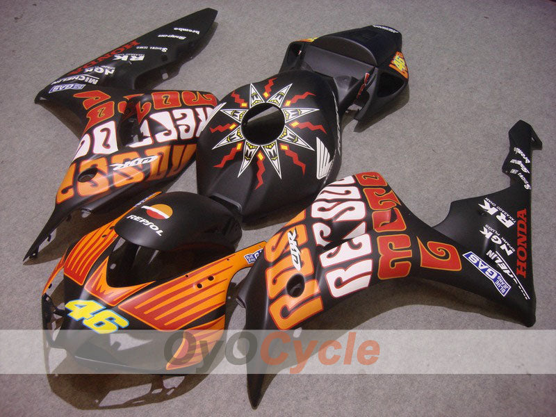 Kit carene a iniezione per CBR1000RR 06-07 - Arancione, Nero, Opaco - Rossi #OYO87900646 Immagine principale del prodotto