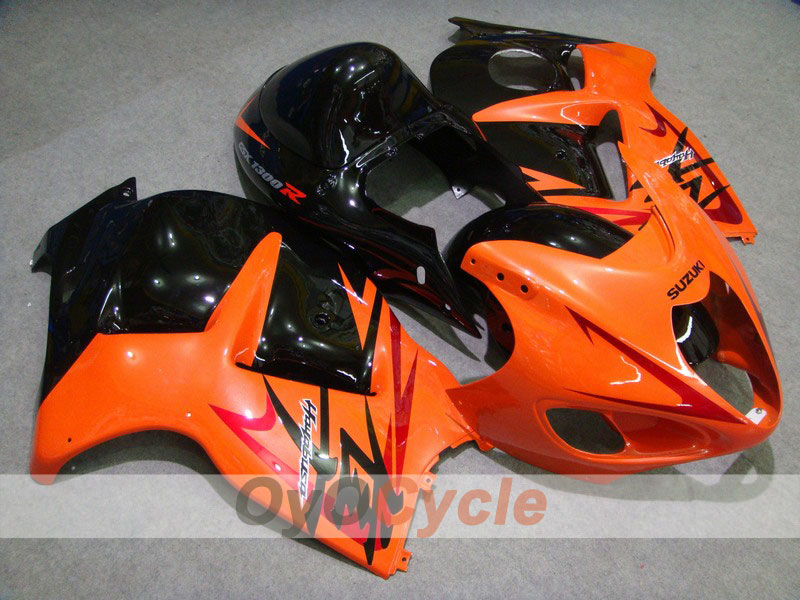 Kit carene a iniezione per GSXR1300 Hayabusa 99-07 - Arancione, Nero - Stile di fabbrica #OYO87902676 Immagine principale del prodotto