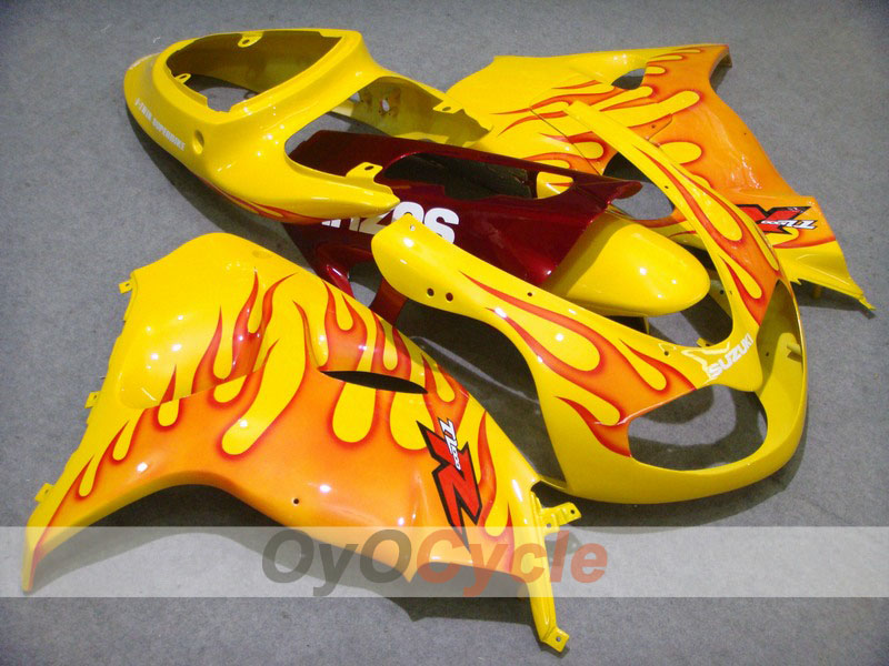 Kit carene a iniezione per TL1000R 98-03 - Rosso, Giallo - Fiamma #OYO87903279 Immagine principale del prodotto