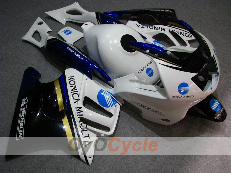 Kit carene a iniezione per CBR600F3 95-96 - Bianco, Nero - Konica Minolta #OYO87900022 Immagine principale del prodotto