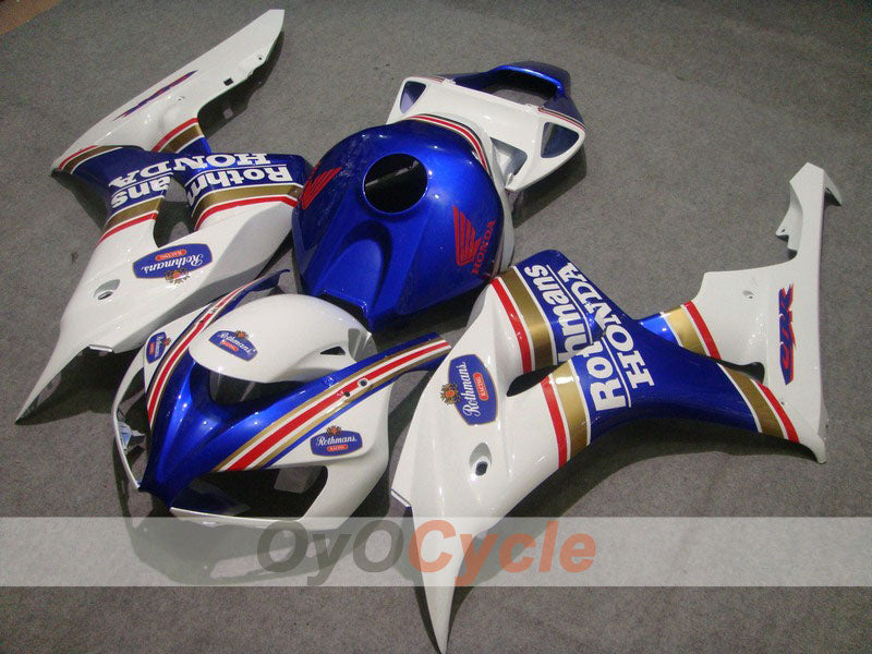 Kit carene a iniezione per CBR1000RR 06-07 - Blu, Bianco - Rothmans #OYO87900648 Immagine principale del prodotto