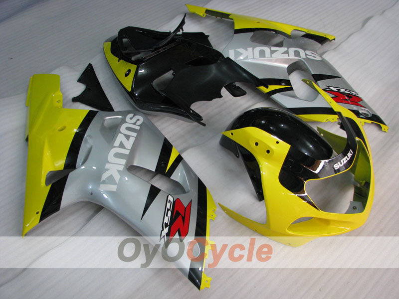 Carene a iniezione per GSX R750 00-03 - Giallo, Nero - Stile di fabbrica #OYO87901076 Immagine principale del prodotto