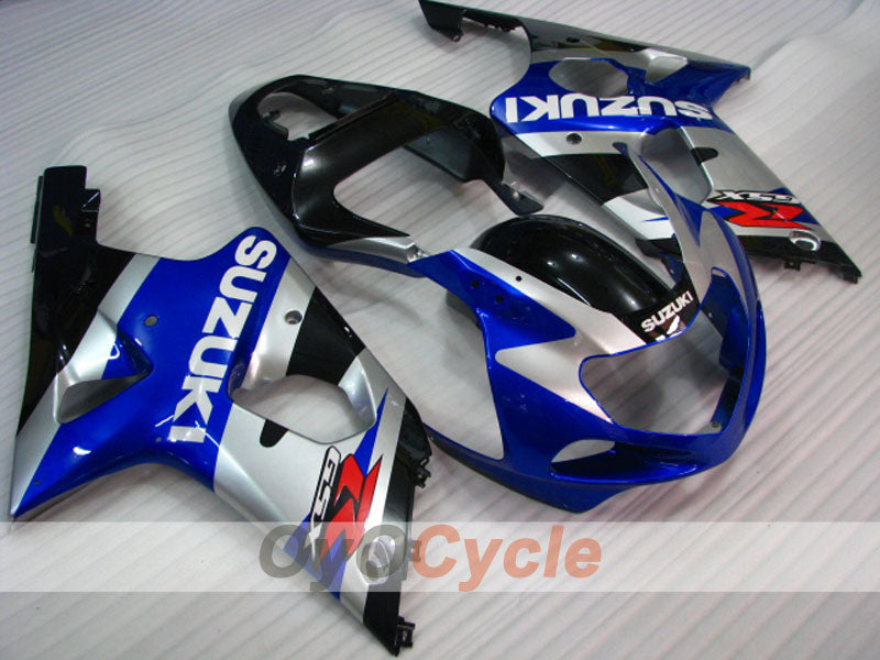 Kit carene a iniezione per GSX R1000 00-02 - Bianco, Nero - Stile di fabbrica #OYO87905129 Immagine principale del prodotto