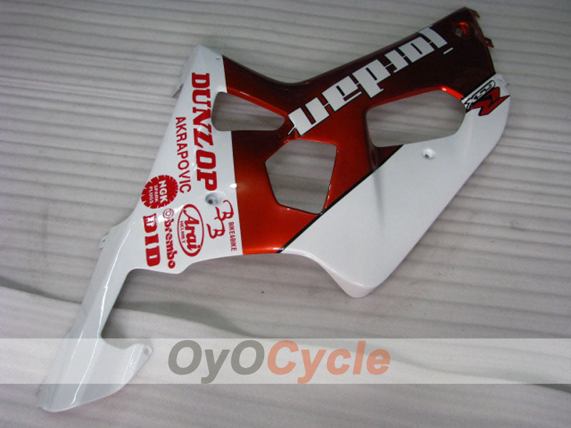 Carenatura lato destro e sinistro per Suzuki 00-03 GSXR750 #OYO87908658 Immagine secondaria del prodotto