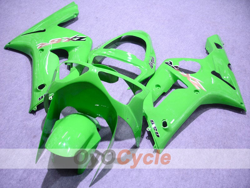 Kit carene a iniezione per NINJA ZX-6R 03-04 - Verde - Stile originale #OYO87901775 Immagine principale del prodotto