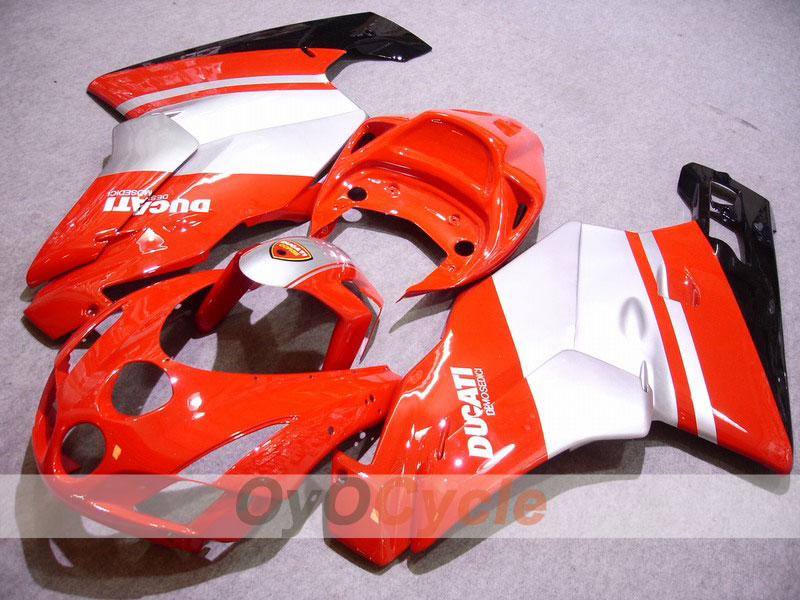 Kit carene a iniezione per Ducati 999 03-04 - Arancione, Argento - Stile di fabbrica #OYO87902359 Immagine principale del prodotto