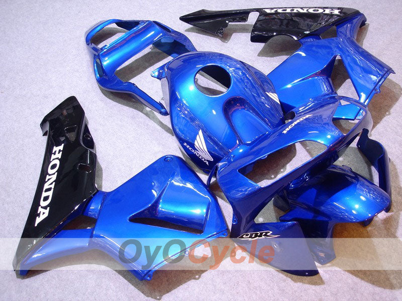 Kit carene a iniezione per CBR600RR 03-04 - Blu, Nero - Stile di fabbrica #OYO87902574 Immagine principale del prodotto
