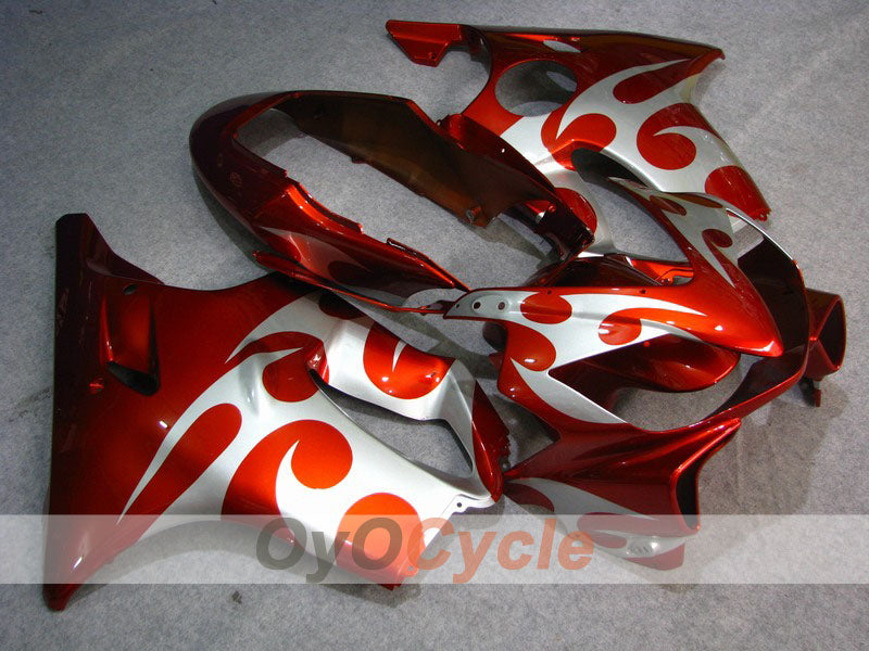 Kit Carene a Iniezione per CBR600F4i anni 04-07 - Rosso, Bianco - Fiamma #OYO87900201 Immagine principale del prodotto