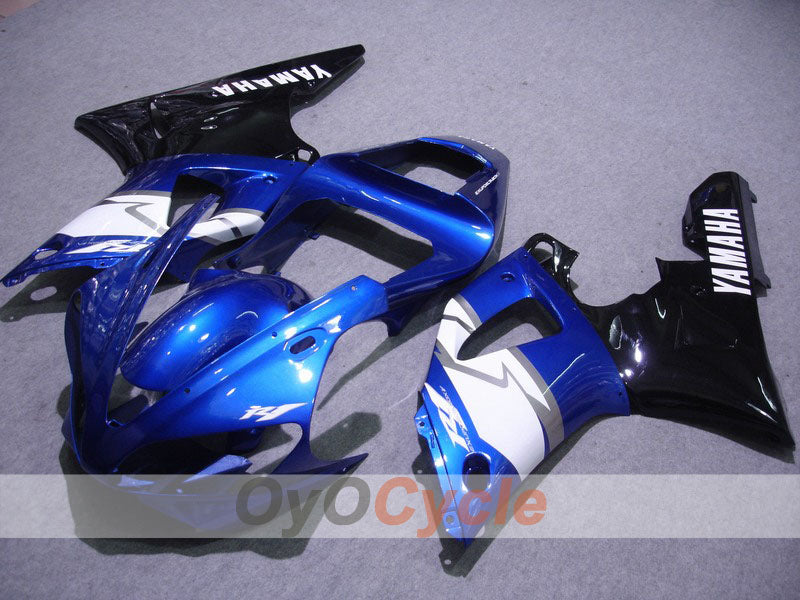 Kit carene a iniezione per YZF-R1 00-01 - Blu, Bianco - Stile Factory #OYO87900780 Immagine principale del prodotto