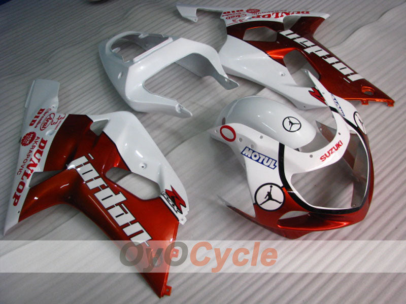 Kit carene a iniezione per GSX R1000 00-02 - Rosso, Bianco - MOTUL #OYO87905191 Immagine secondaria del prodotto