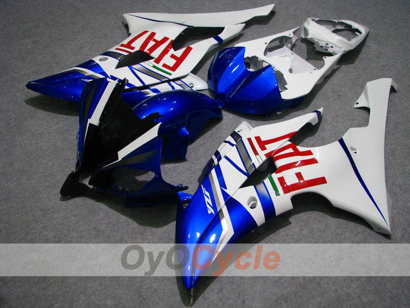 Kit carene a iniezione per YZF-R6 08-16 - Blu, Bianco - FIAT #OYO87900959 Immagine principale del prodotto