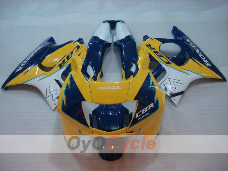 Kit carene a iniezione per CBR600F3 97-98 - Giallo, Blu - Stile di fabbrica #OYO87900095 Immagine secondaria del prodotto