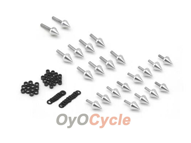 Viti per carenatura per Kawasaki Ninja ZX6R 636 03-06 - Argento #OYO87903358 Immagine principale del prodotto